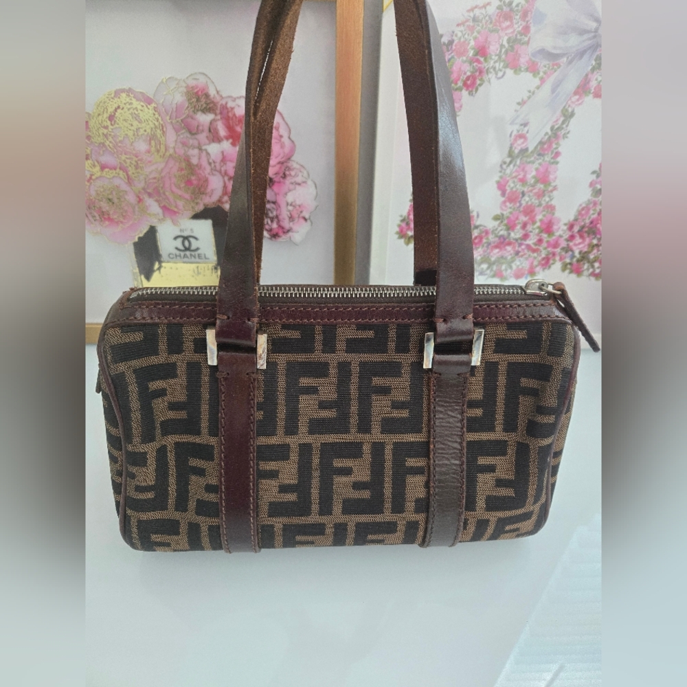 [SOLD] FENDI Mini Boston Bag - Picture 2 of 10